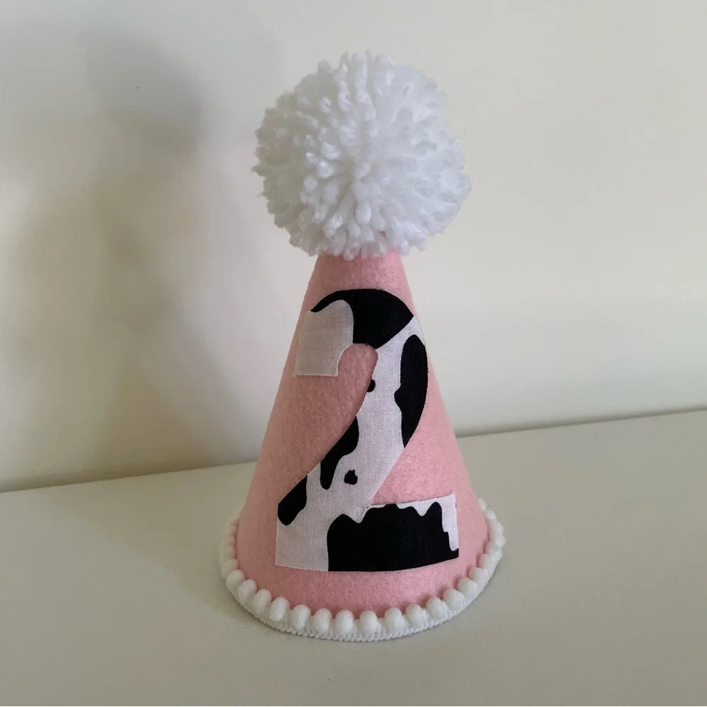 Number 2 Birthday Hat